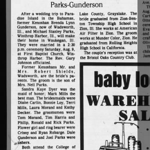 Marriage of Gunderson / Parks
